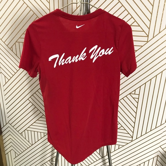 Nike Red Pizza Delivery Dri-Fit Tee - Picture 3 of 6